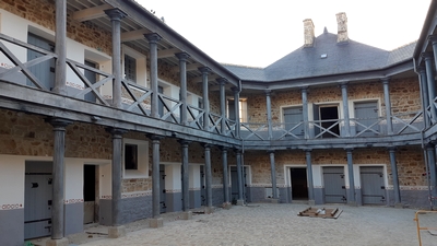 La prison de Guingamp rénovée (photo du 15 septembre 2018)